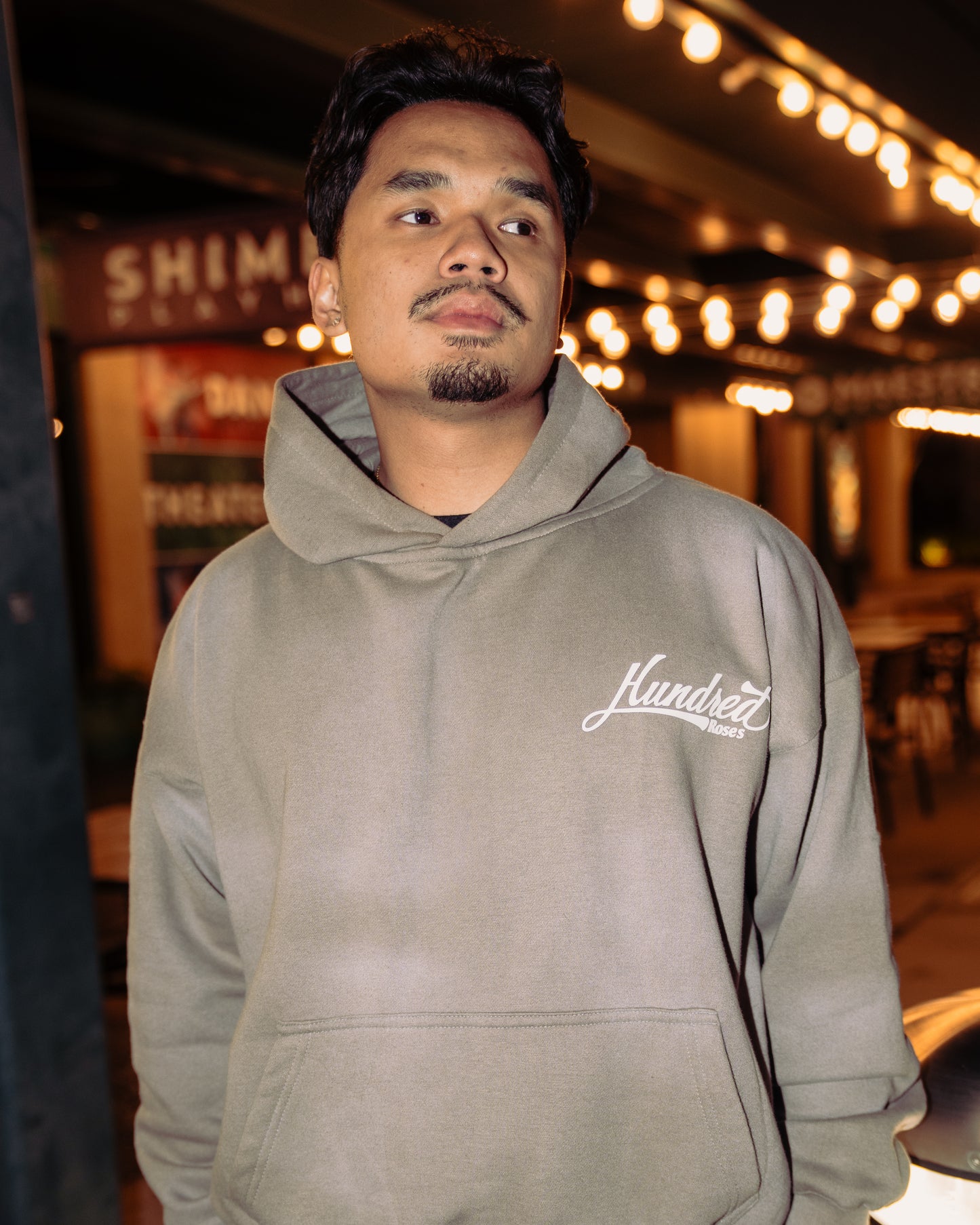Washed Relaxed Hoodie - Stone